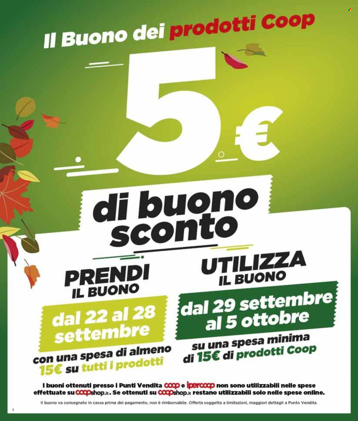 Volantino Coop - 18/9/2025 - 1/10/2025. Pagina 2