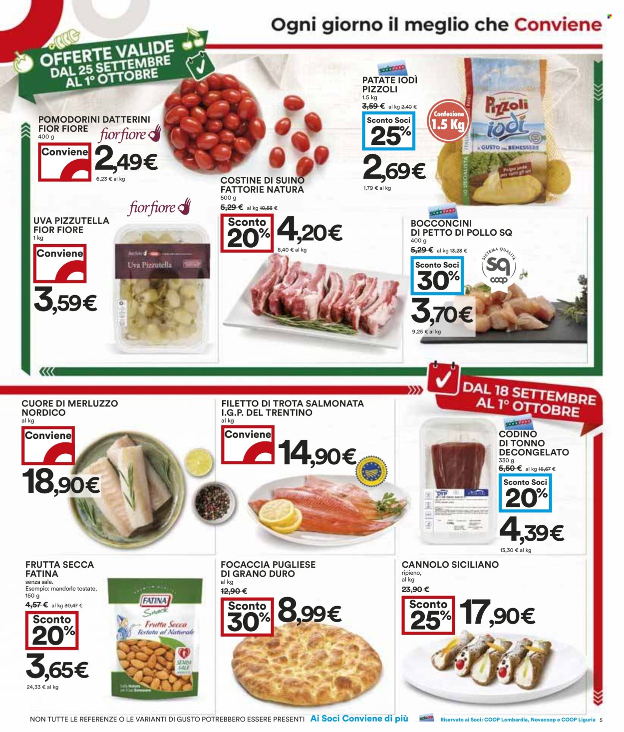 Volantino Coop - 18/9/2025 - 1/10/2025. Pagina 5