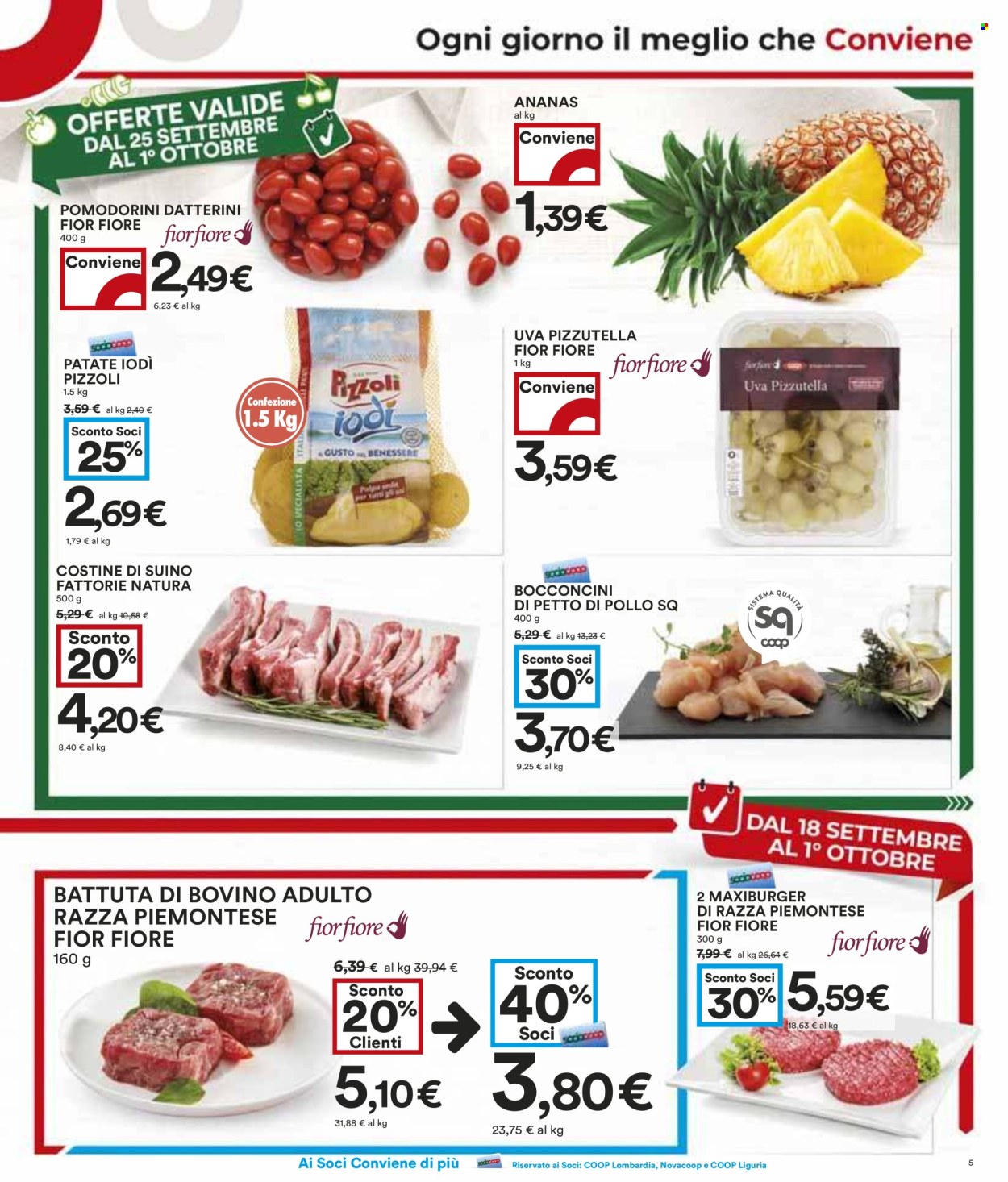 Volantino Coop - 18/9/2025 - 1/10/2025. Pagina 5