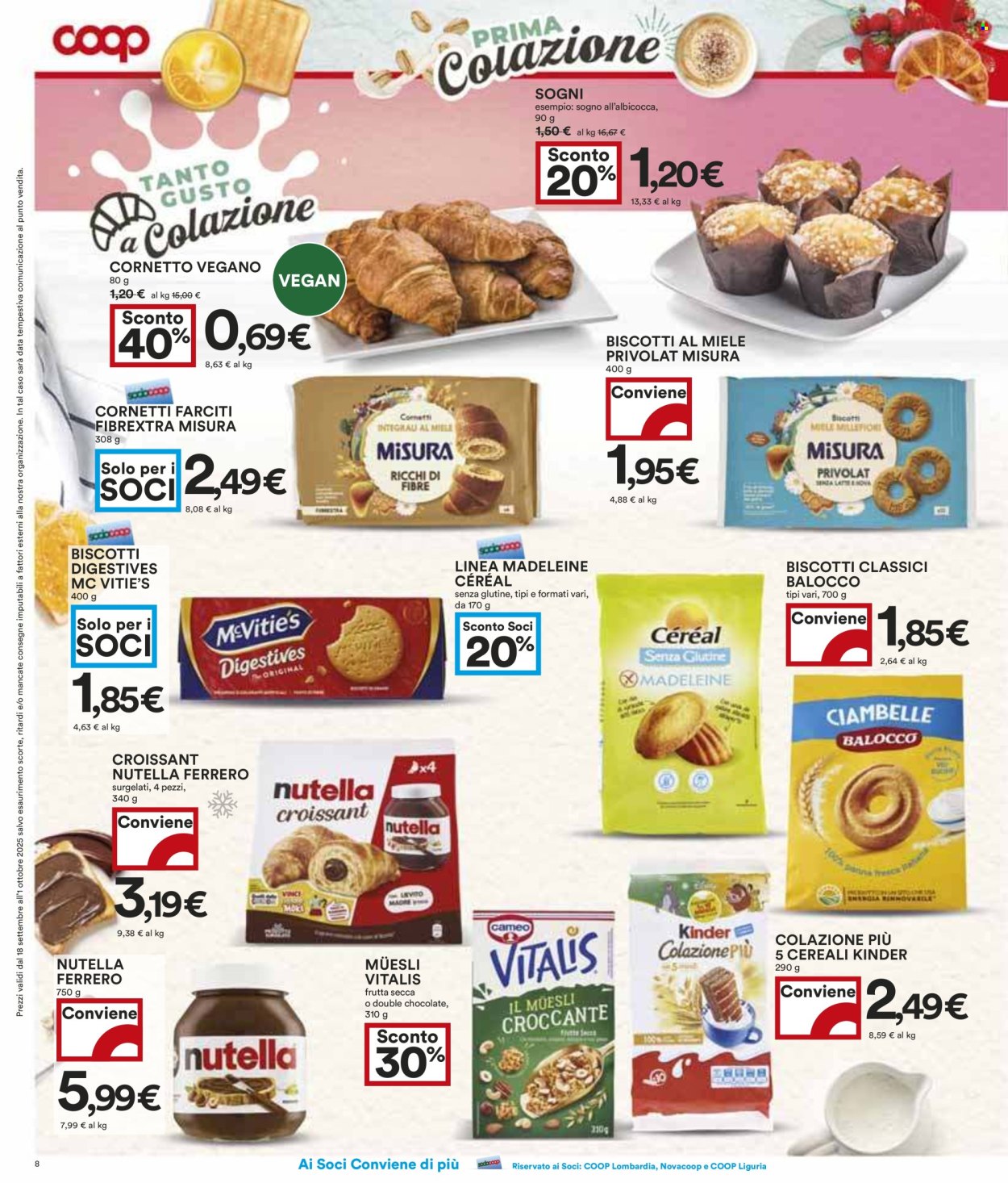 Volantino Coop - 18/9/2025 - 1/10/2025. Pagina 8