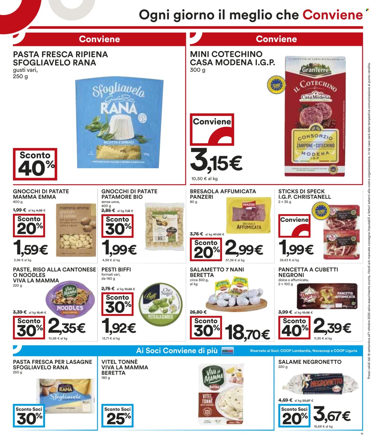 Volantino Coop - 18/9/2025 - 1/10/2025. Pagina 11