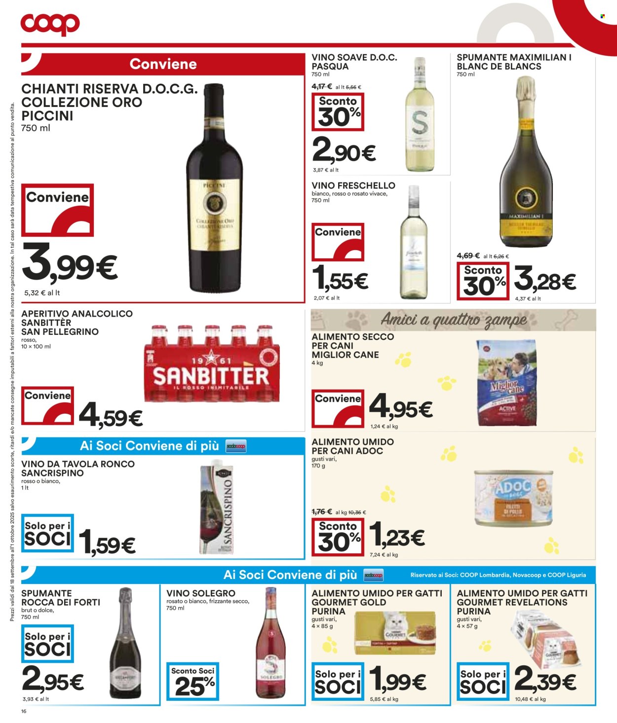 Volantino Coop - 18/9/2025 - 1/10/2025. Pagina 16