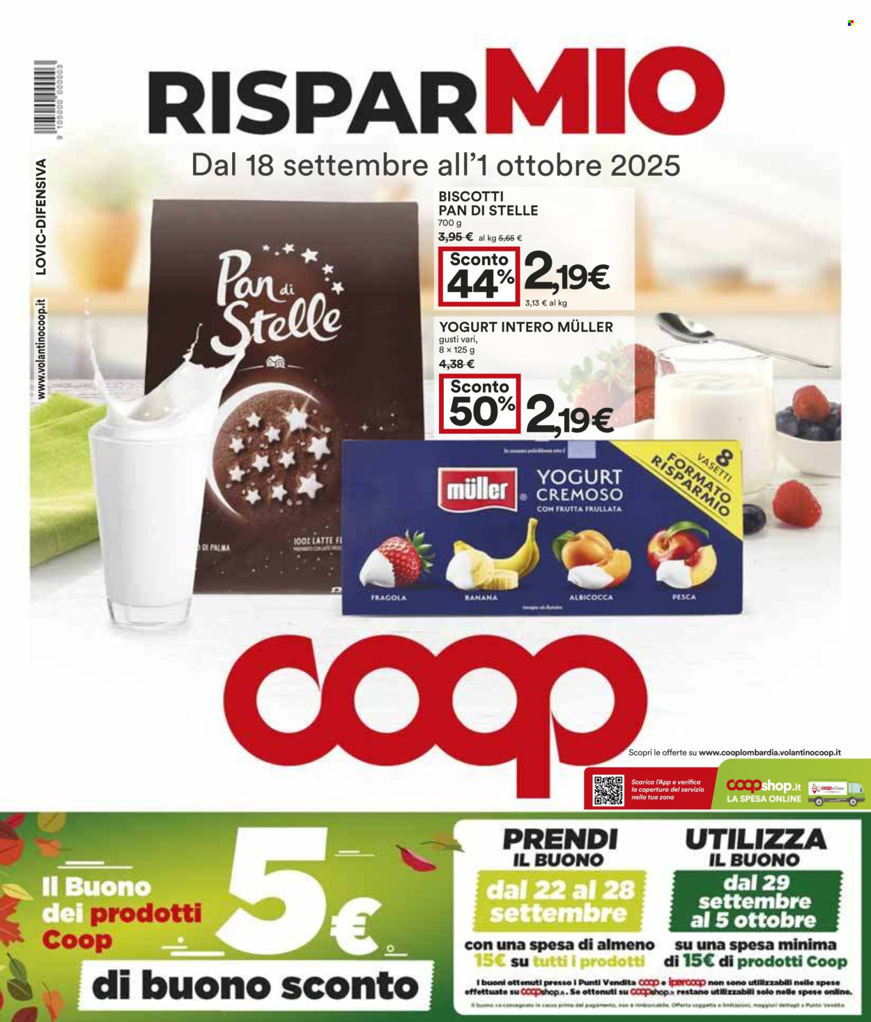 Volantino Coop - 18/9/2025 - 1/10/2025. Pagina 1