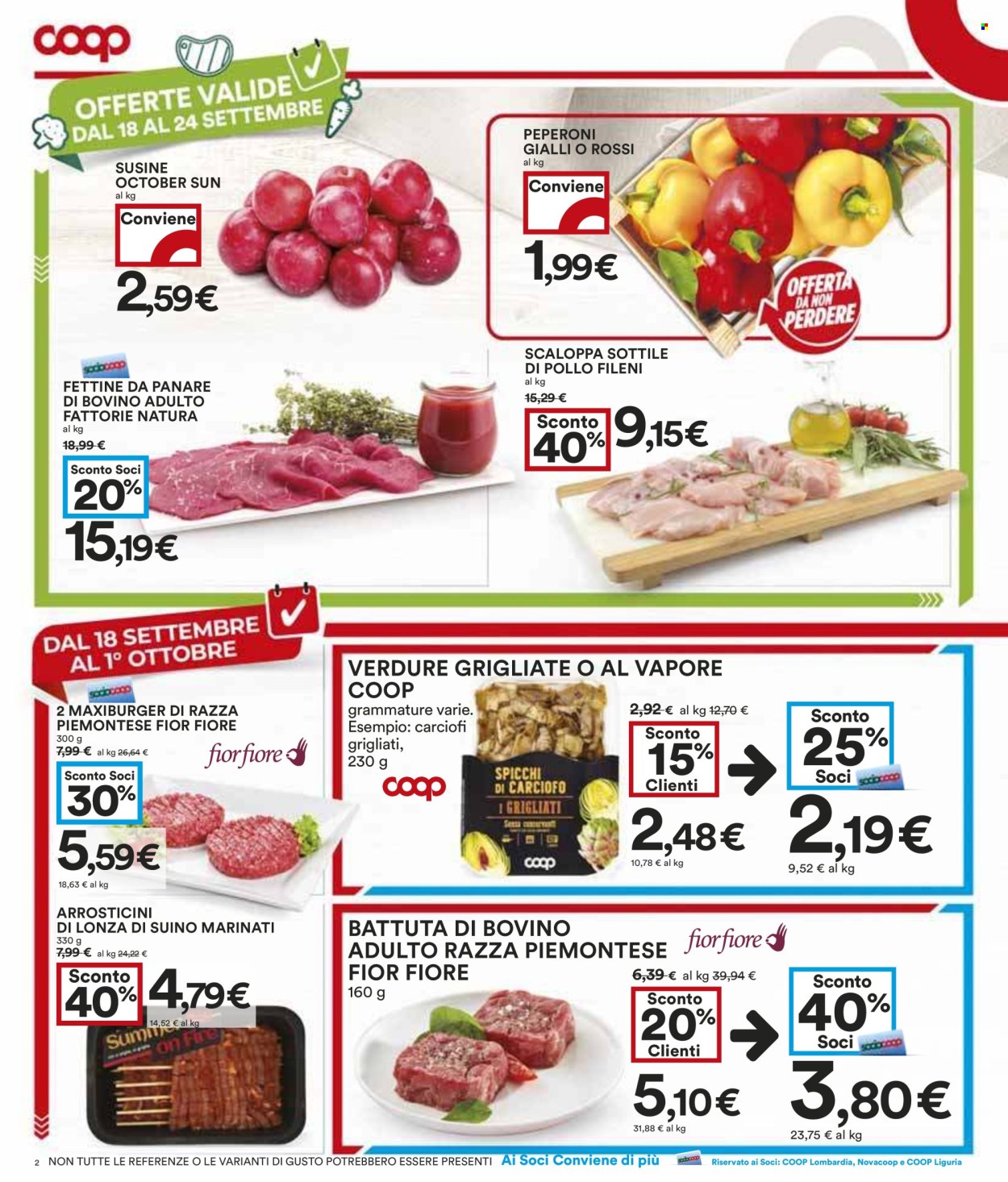 Volantino Coop - 18/9/2025 - 1/10/2025. Pagina 2