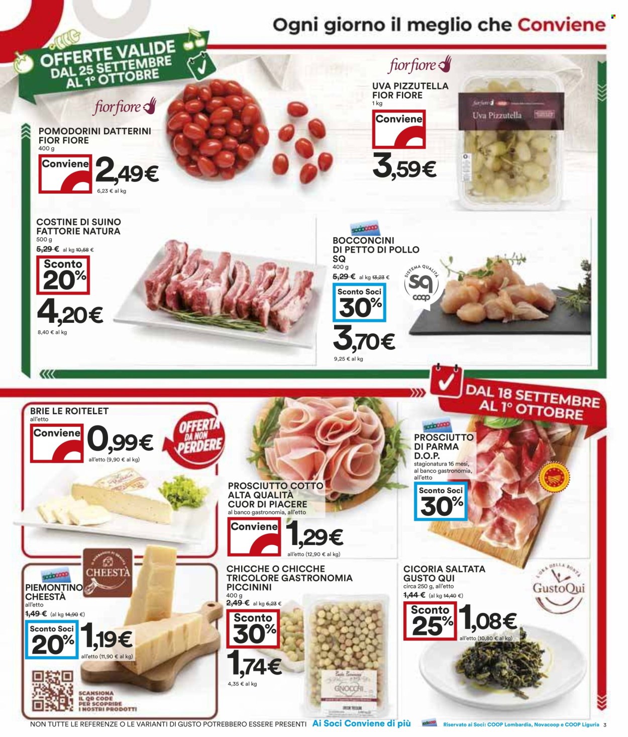 Volantino Coop - 18/9/2025 - 1/10/2025. Pagina 3