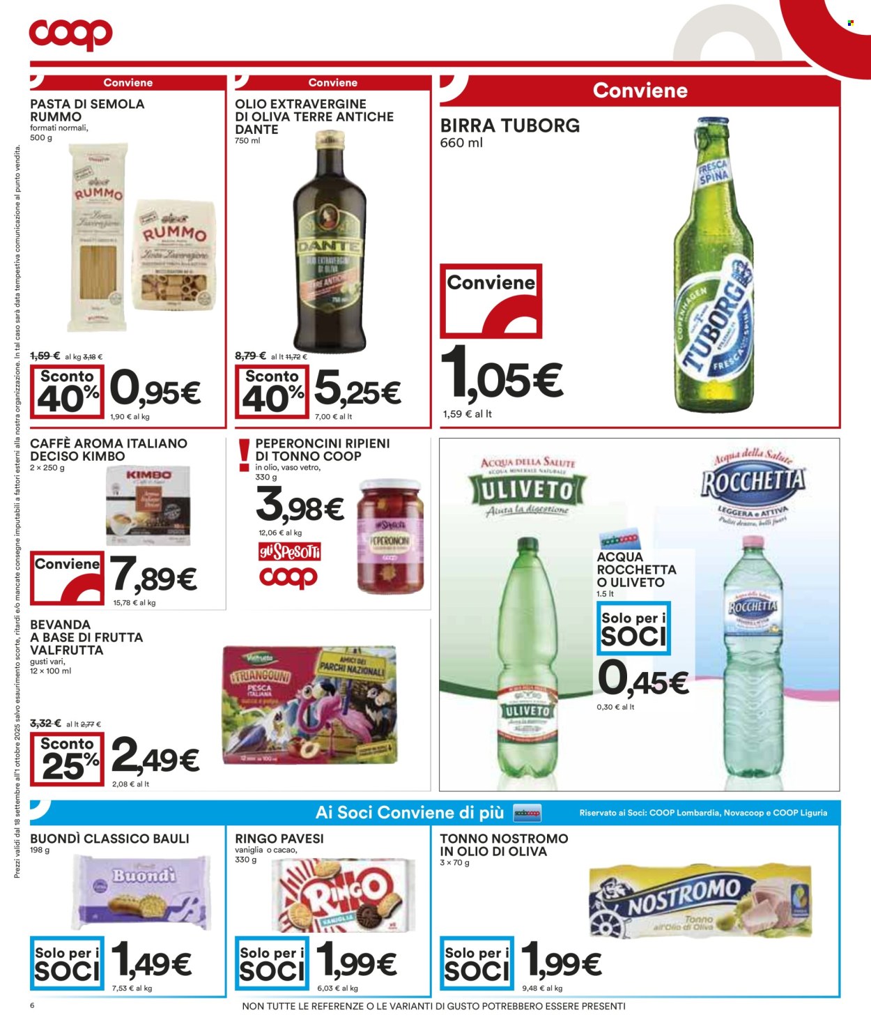 Volantino Coop - 18/9/2025 - 1/10/2025. Pagina 6