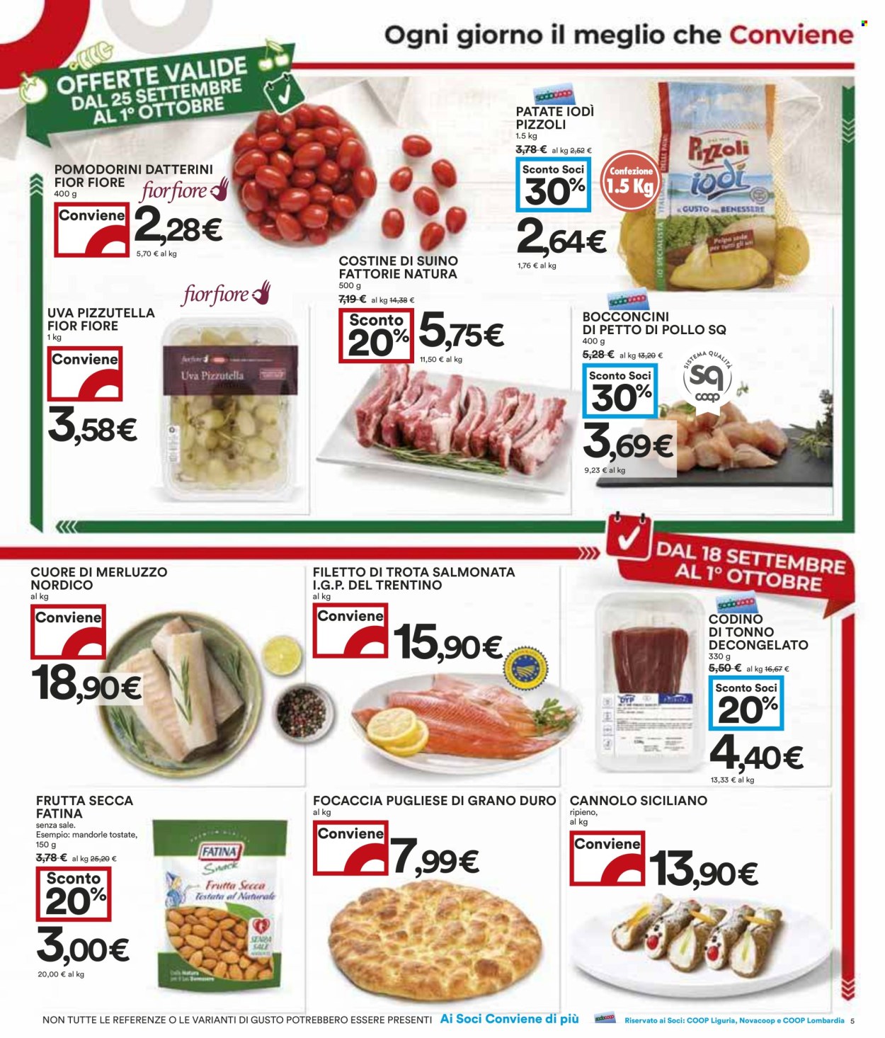Volantino Coop - 18/9/2025 - 1/10/2025. Pagina 5