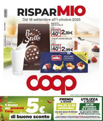Volantino Coop - 18/9/2025 - 1/10/2025.