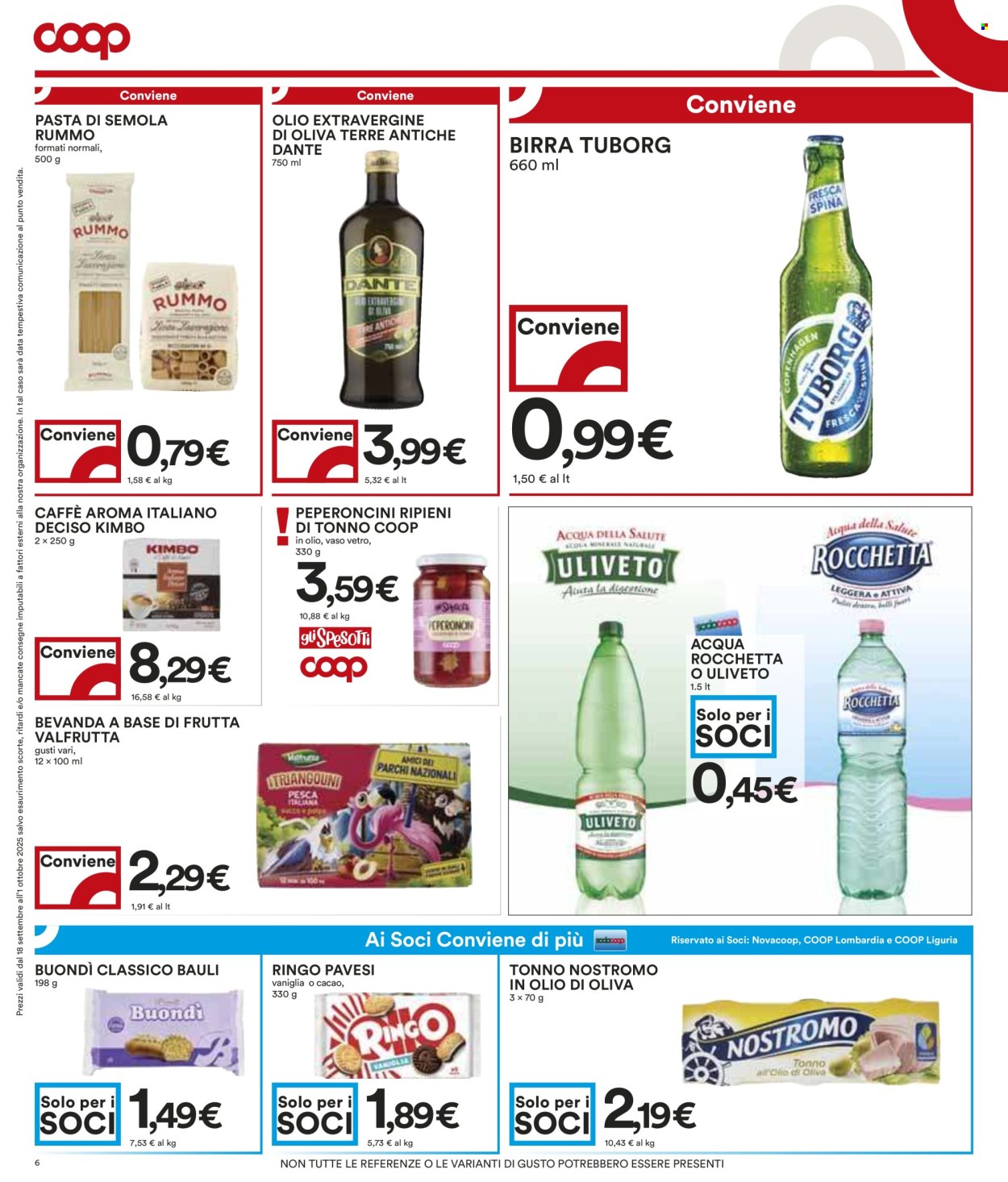 Volantino Coop - 18/9/2025 - 1/10/2025. Pagina 6