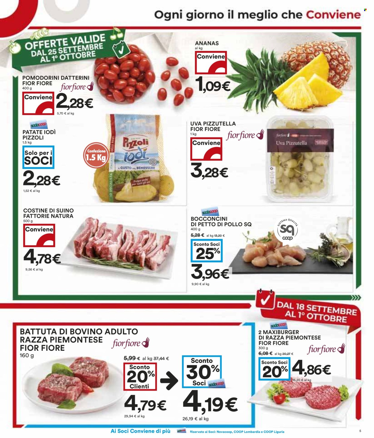 Volantino Coop - 18/9/2025 - 1/10/2025. Pagina 5