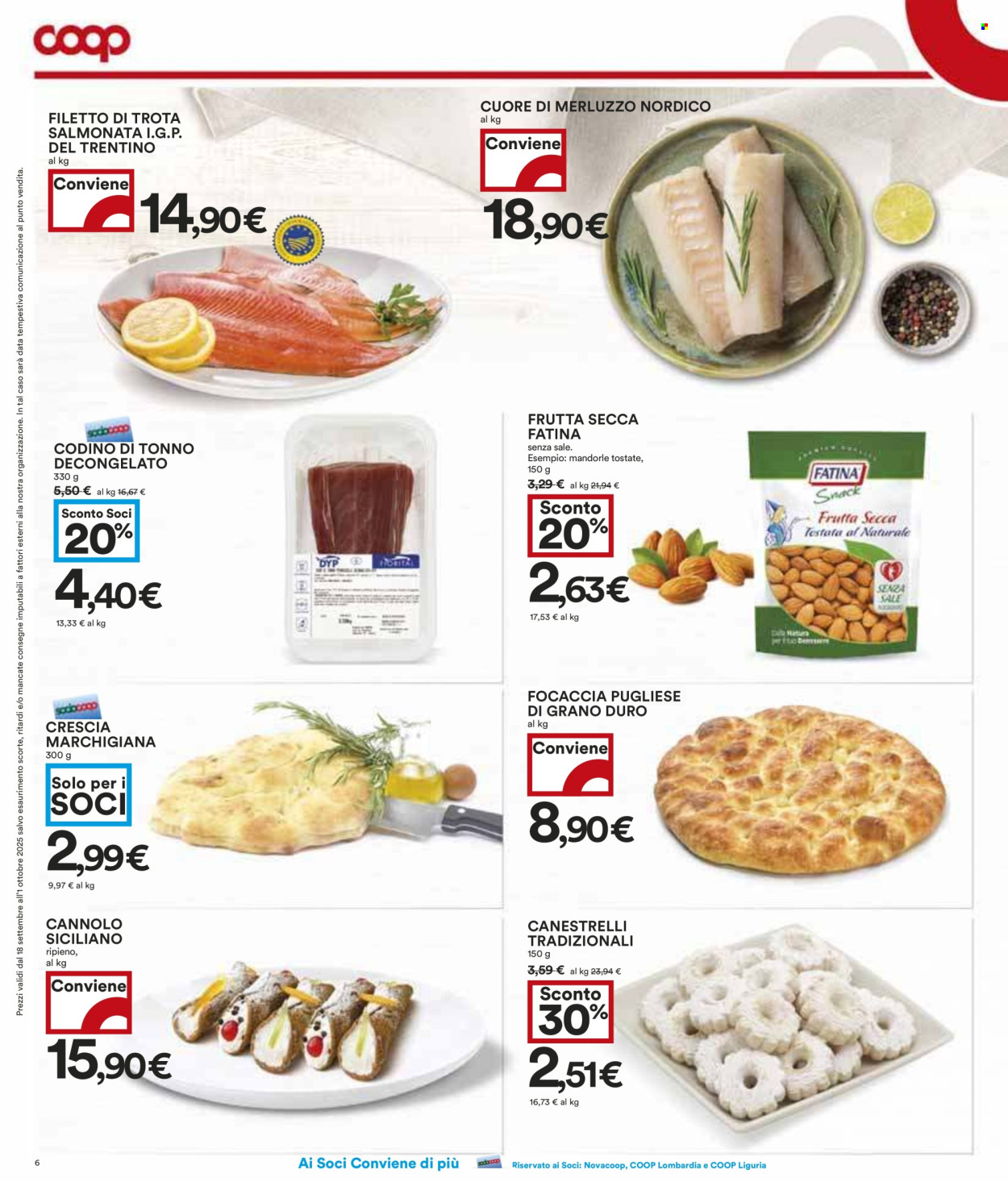 Volantino Coop - 18/9/2025 - 1/10/2025. Pagina 6