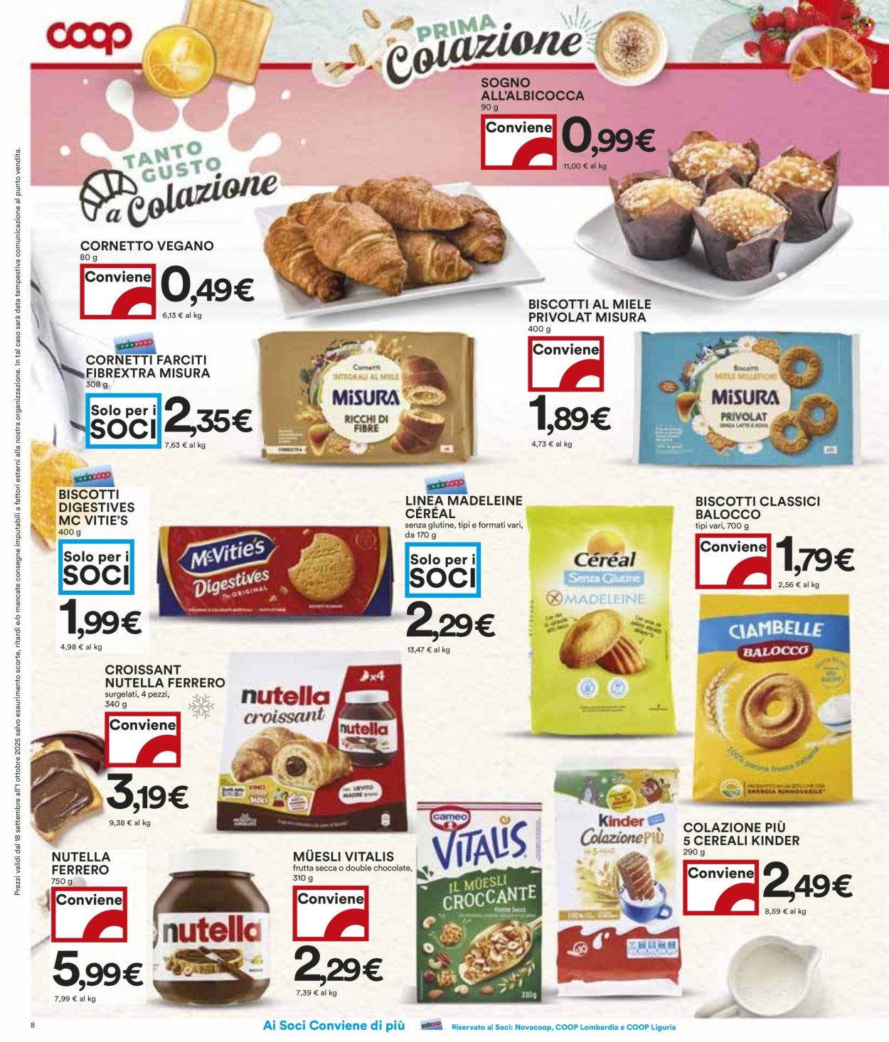 Volantino Coop - 18/9/2025 - 1/10/2025. Pagina 8