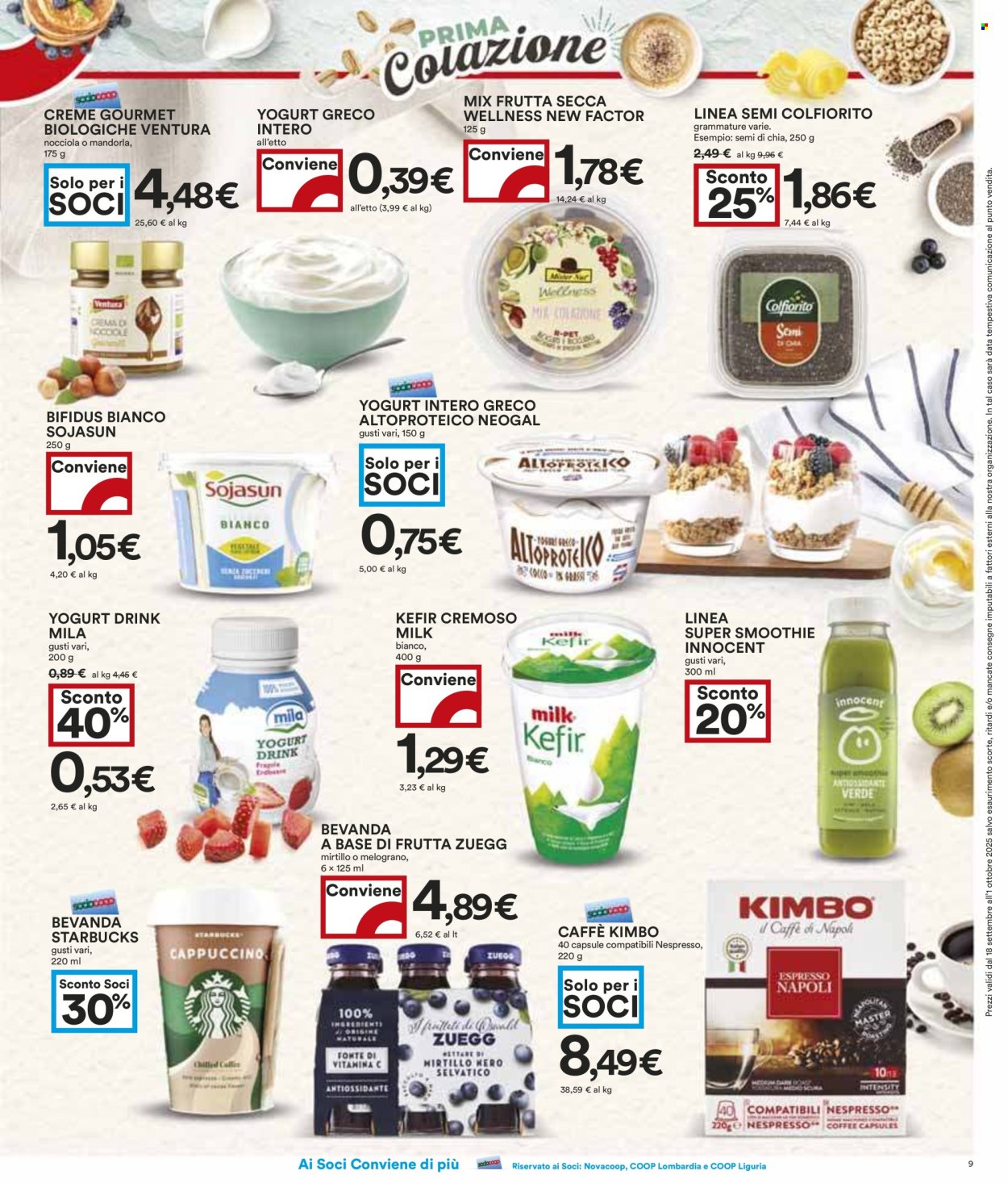 Volantino Coop - 18/9/2025 - 1/10/2025. Pagina 9