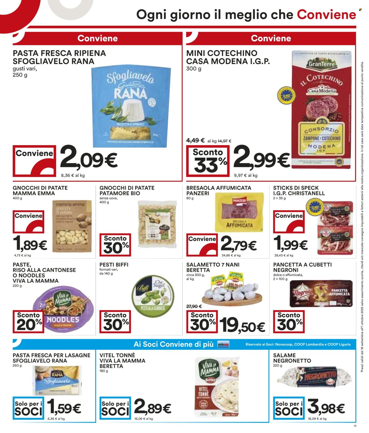 Volantino Coop - 18/9/2025 - 1/10/2025. Pagina 11