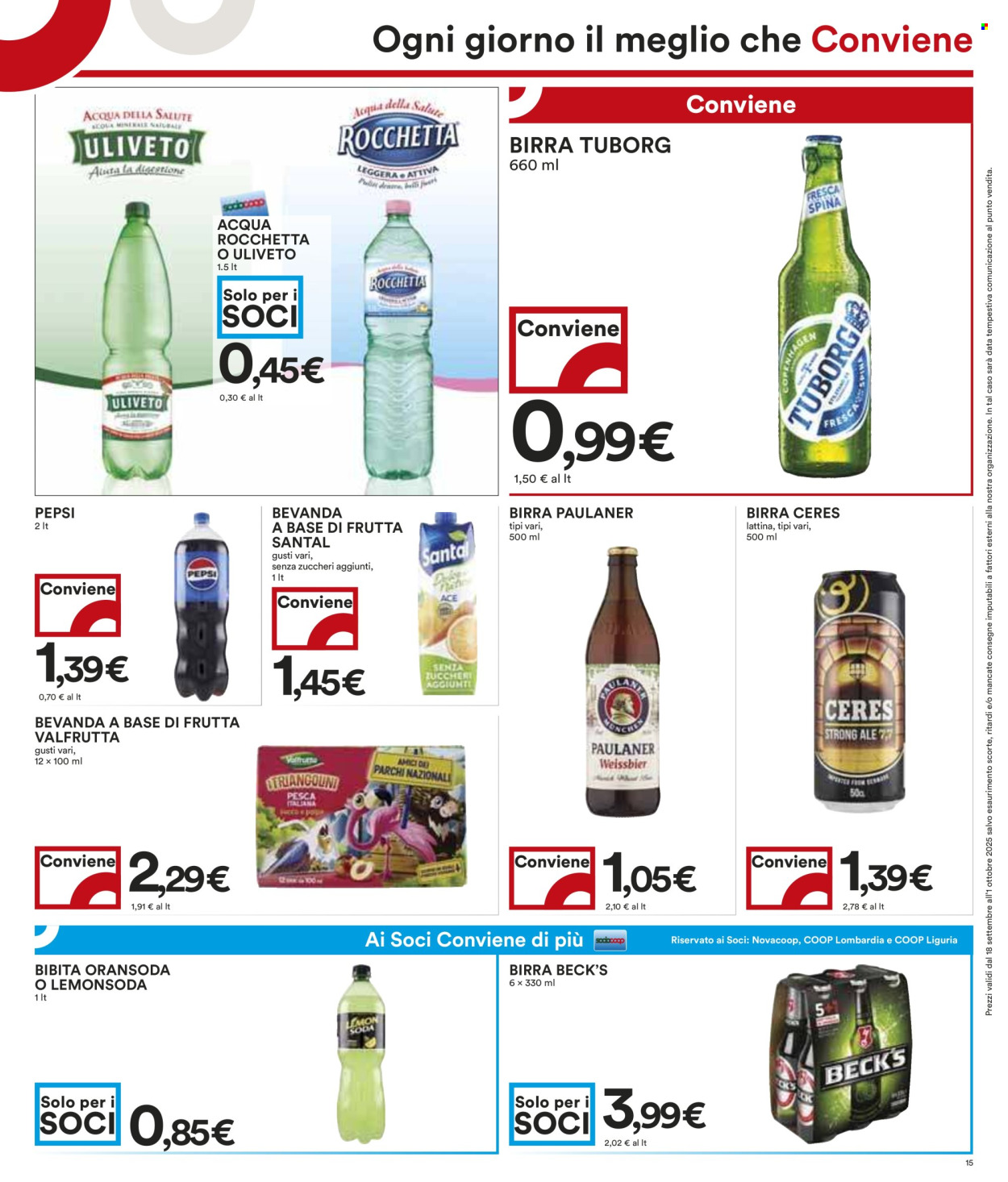 Volantino Coop - 18/9/2025 - 1/10/2025. Pagina 15