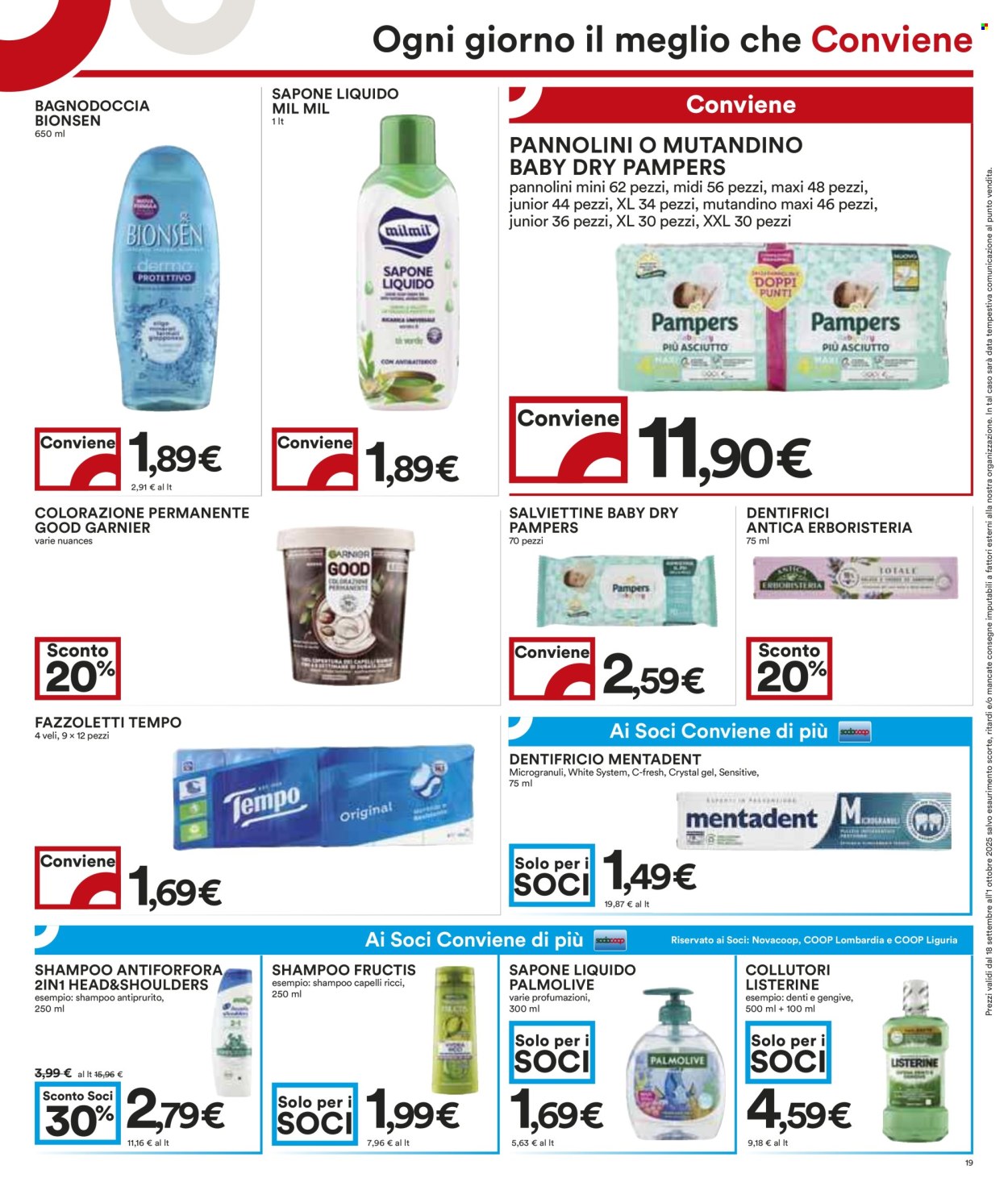 Volantino Coop - 18/9/2025 - 1/10/2025. Pagina 19