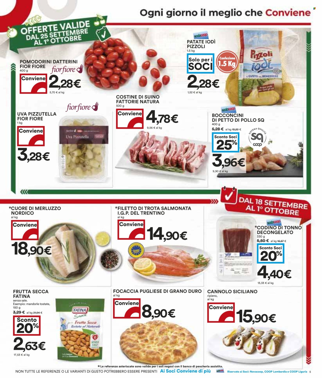 Volantino Coop - 18/9/2025 - 1/10/2025. Pagina 5