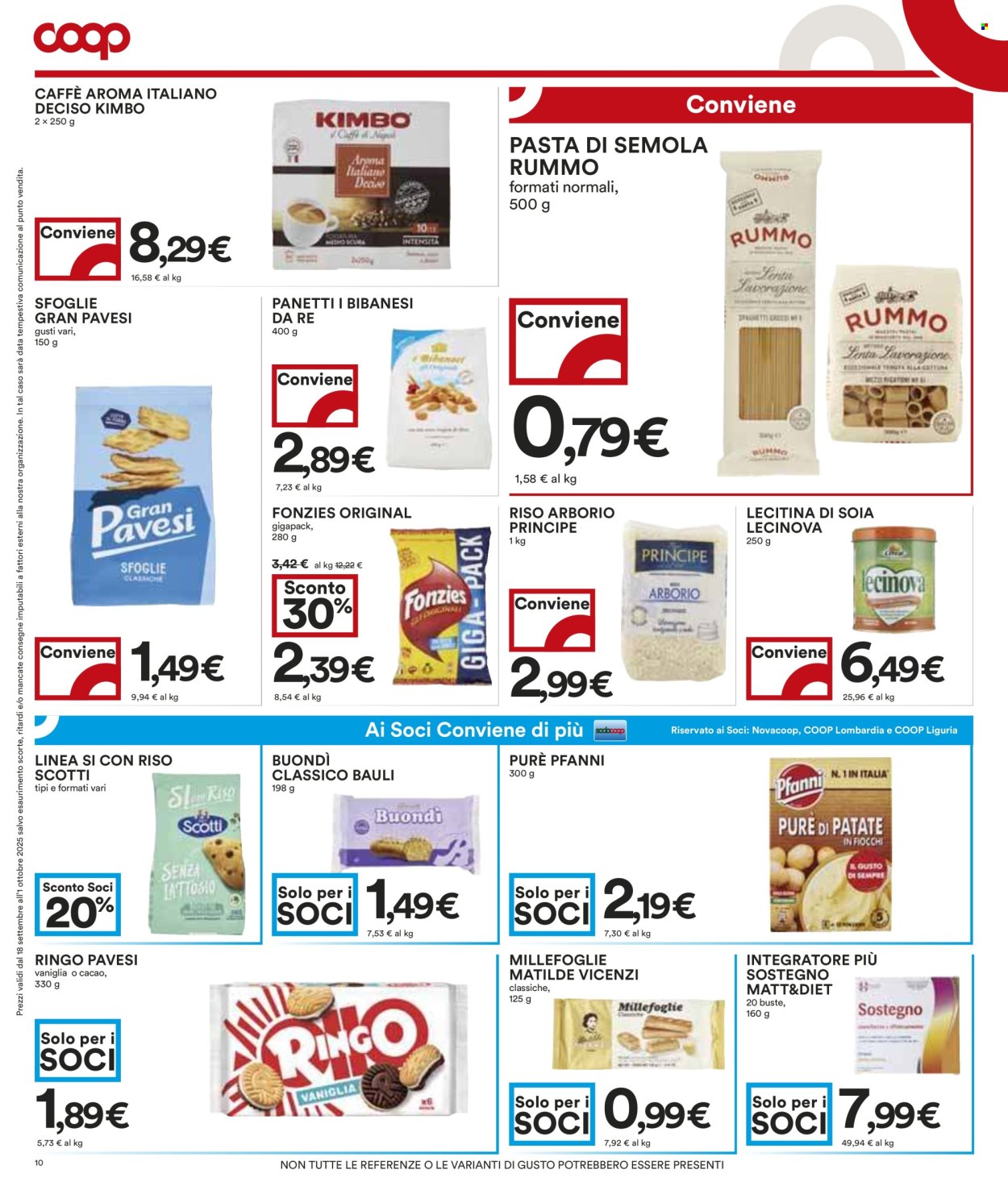 Volantino Coop - 18/9/2025 - 1/10/2025. Pagina 10
