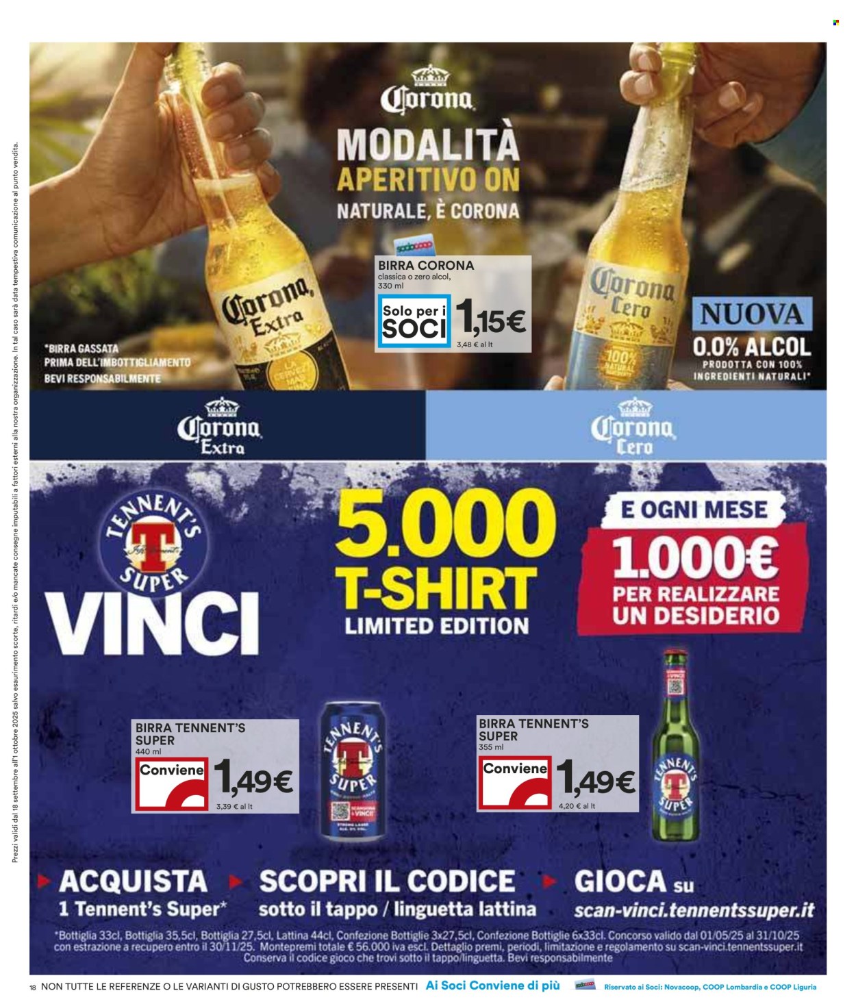 Volantino Coop - 18/9/2025 - 1/10/2025. Pagina 18