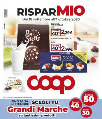 Volantino Coop - 18/9/2025 - 1/10/2025.