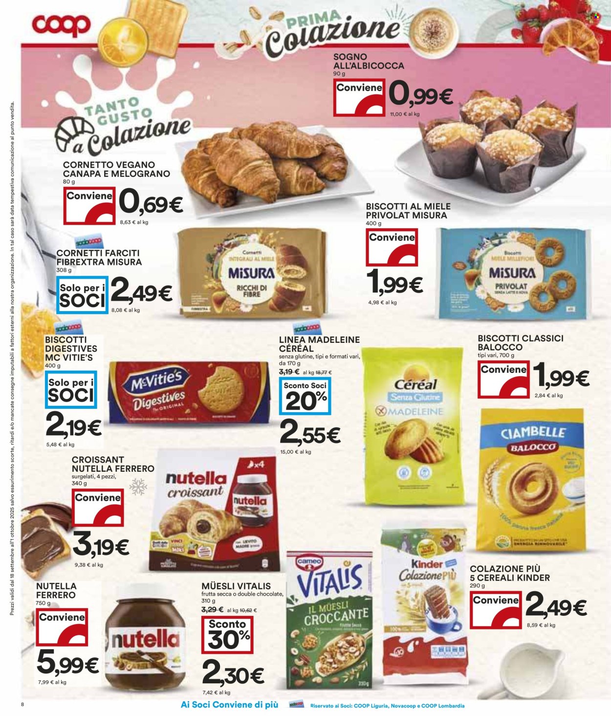Volantino Coop - 18/9/2025 - 1/10/2025. Pagina 8
