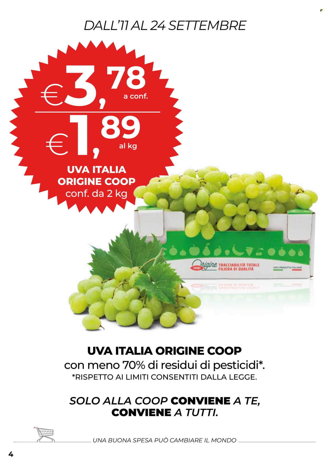 Volantino Coop - 17/9/2025 - 30/9/2025. Pagina 4