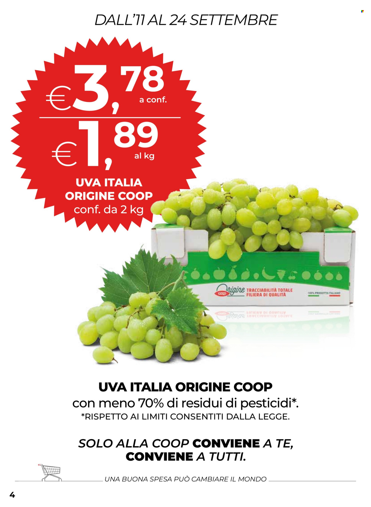 Volantino Coop - 17/9/2025 - 30/9/2025. Pagina 4