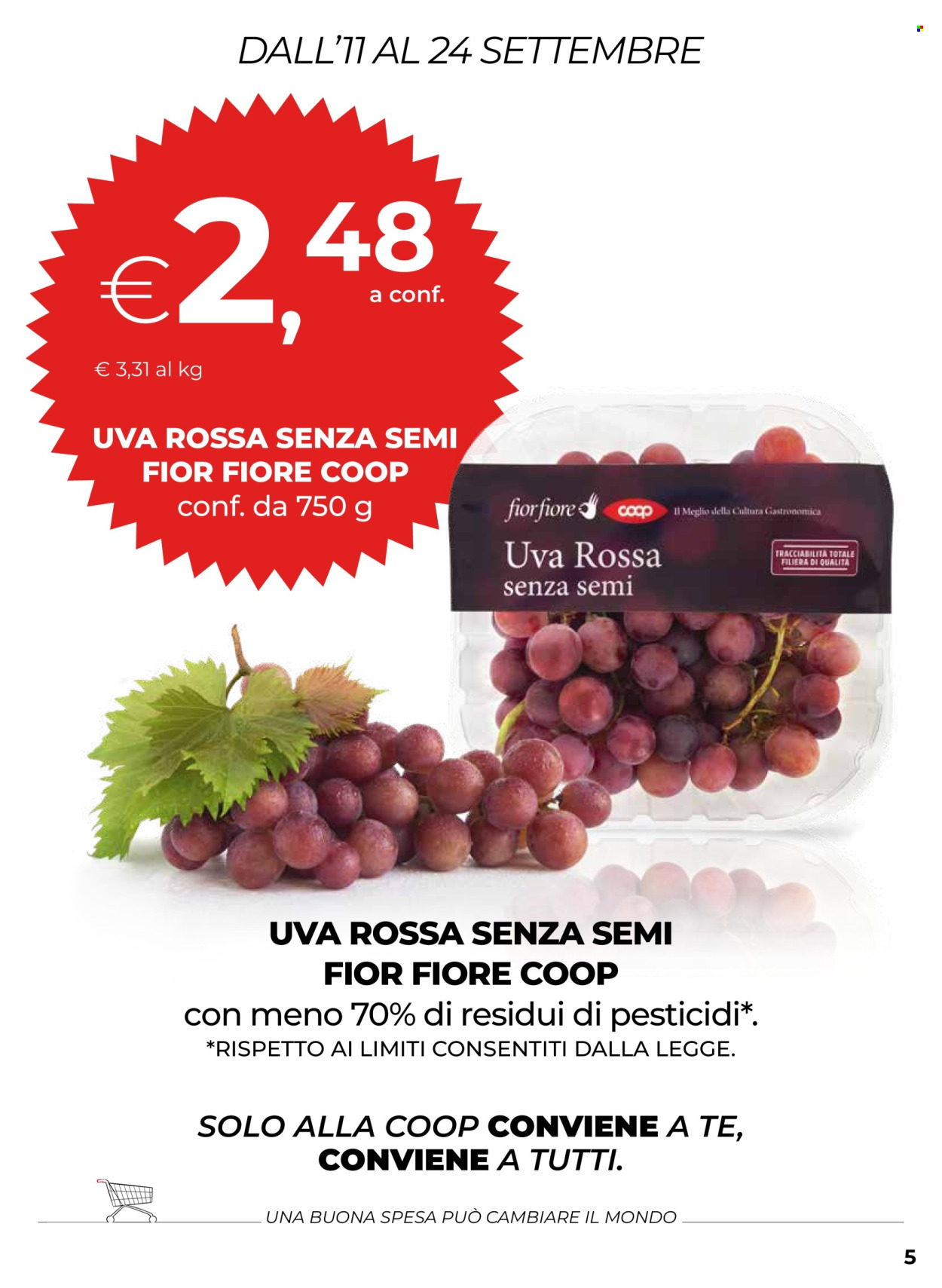 Volantino Coop - 17/9/2025 - 30/9/2025. Pagina 5