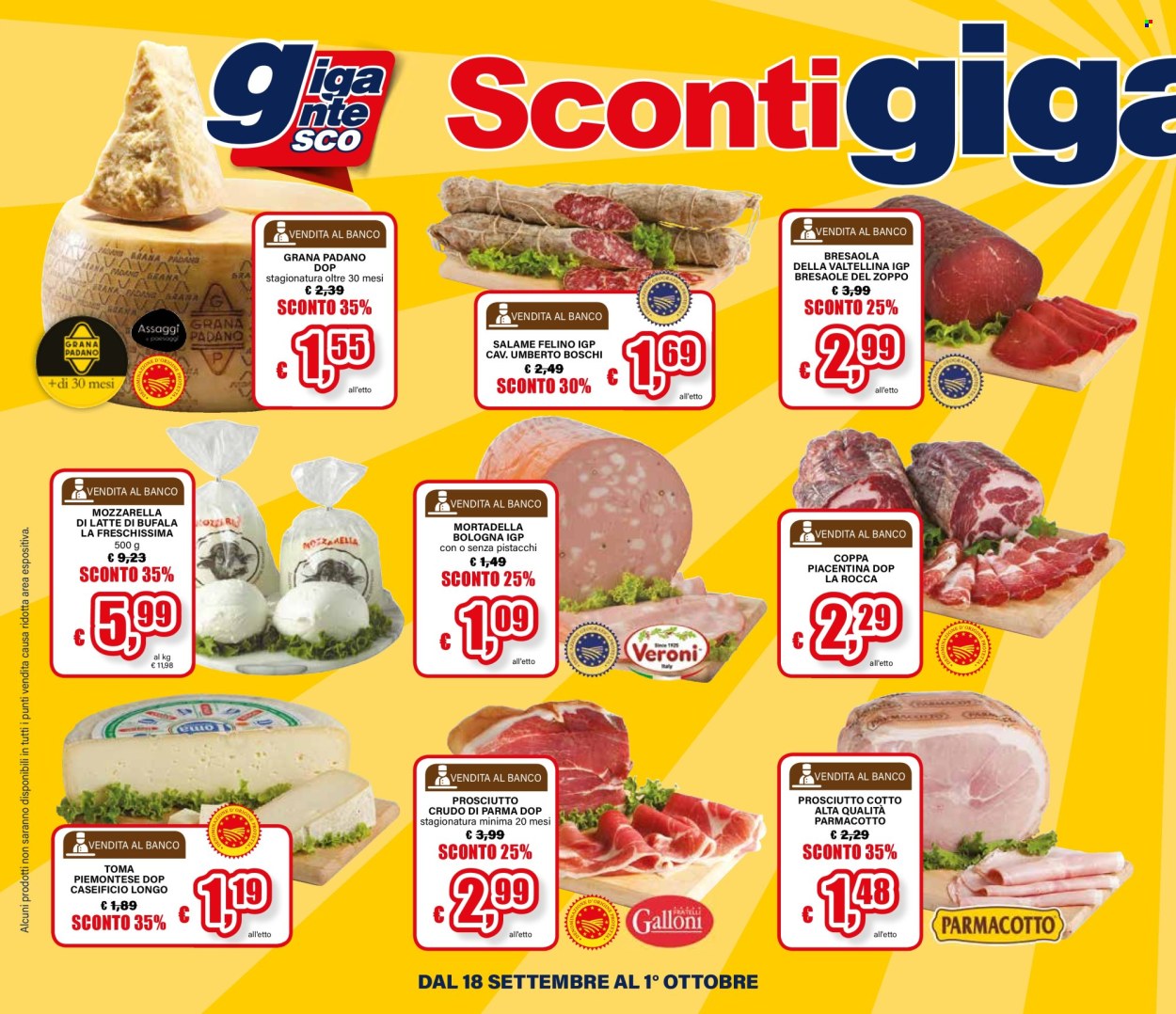 Volantino Il Gigante - 18/9/2025 - 1/10/2025. Pagina 8