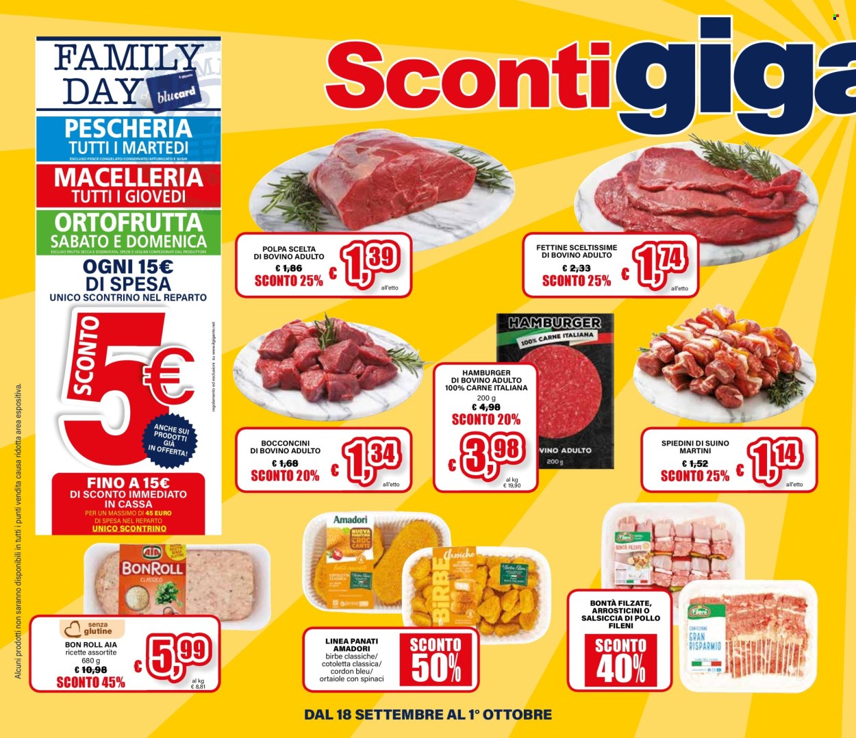 Volantino Il Gigante - 18/9/2025 - 1/10/2025. Pagina 10