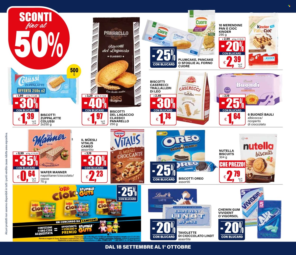 Volantino Il Gigante - 18/9/2025 - 1/10/2025. Pagina 34