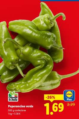 Peperoncino verde
