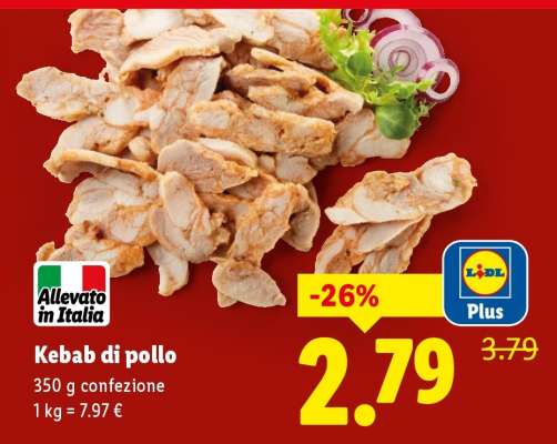 Kebab di pollo