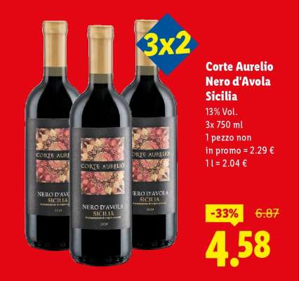Corte Aurelio Nero d'Avola Sicilia