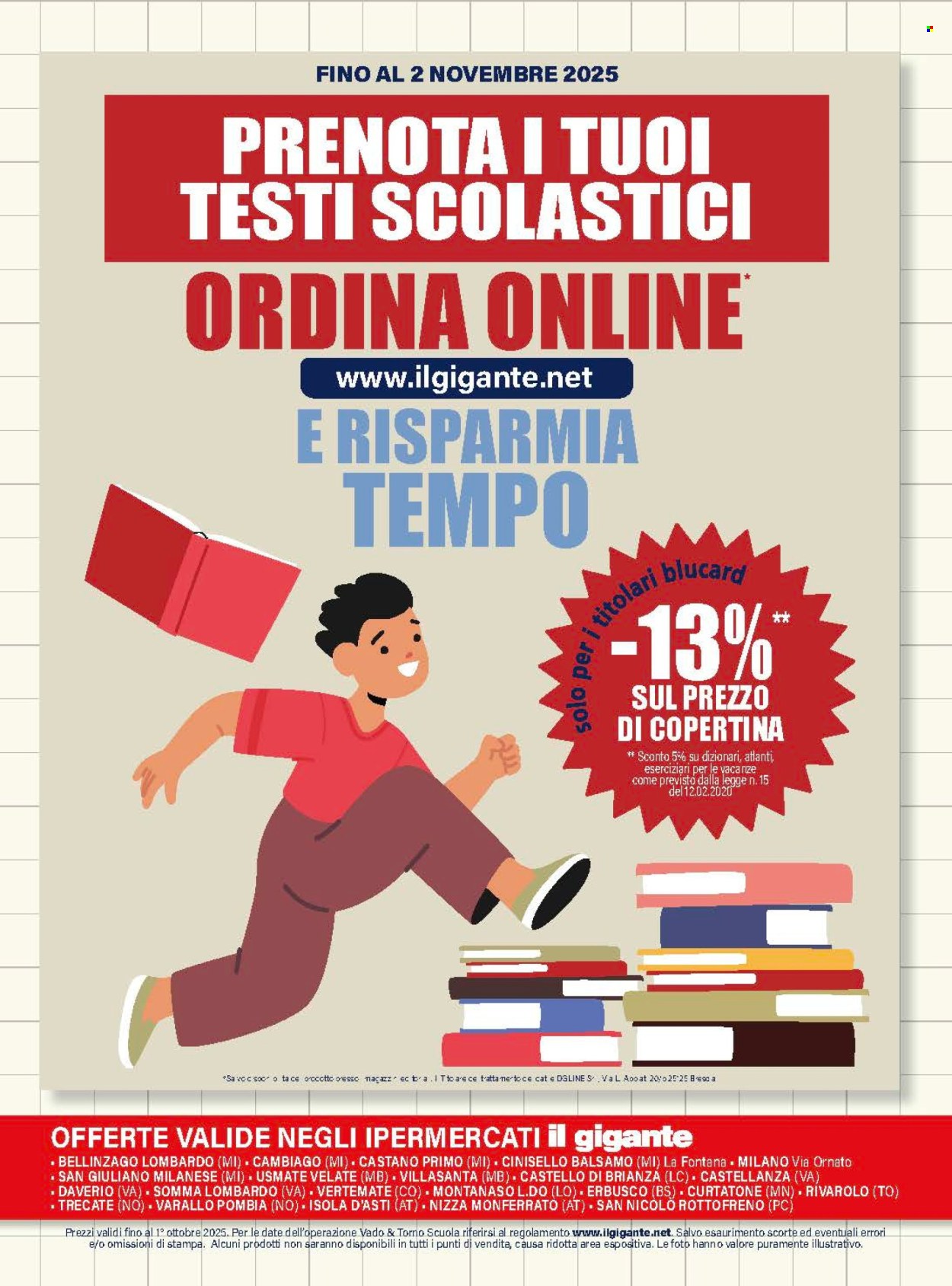 Volantino Il Gigante - 18/9/2025 - 1/10/2025. Pagina 24