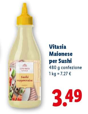 Vitasia Maionese per Sushi