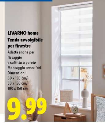 LIVARNO home Tenda avvolgibile per finestre