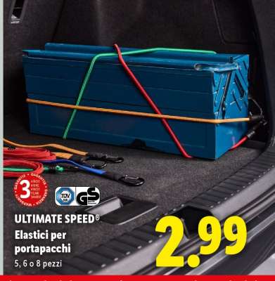 ULTIMATE SPEED® Elastici per portapacchi