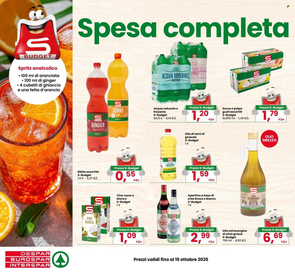 Volantino Eurospar - 18/9/2025 - 15/10/2025. Pagina 4