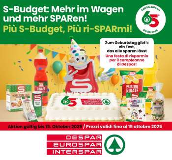 Volantino Eurospar - 18/9/2025 - 15/10/2025.