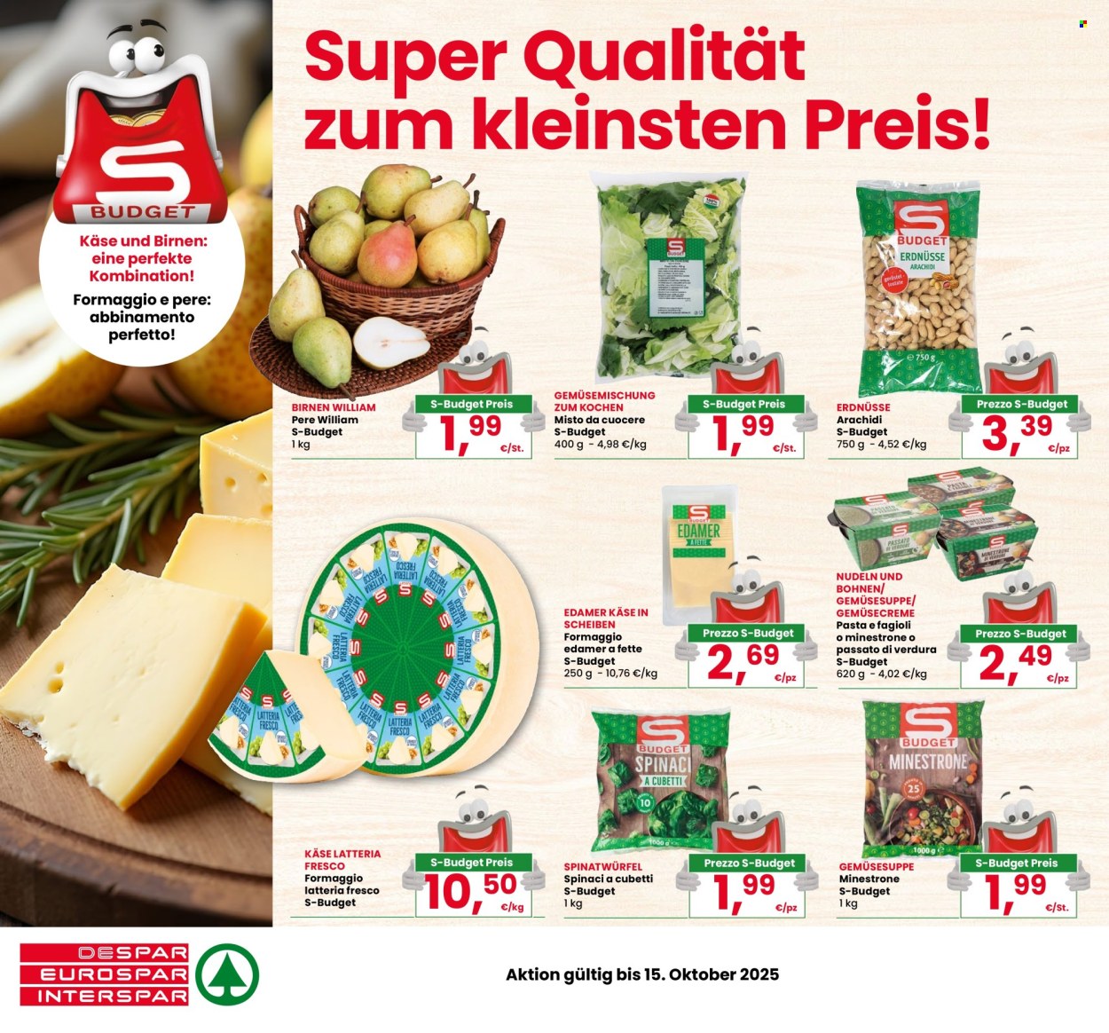 Volantino Eurospar - 18/9/2025 - 15/10/2025. Pagina 2