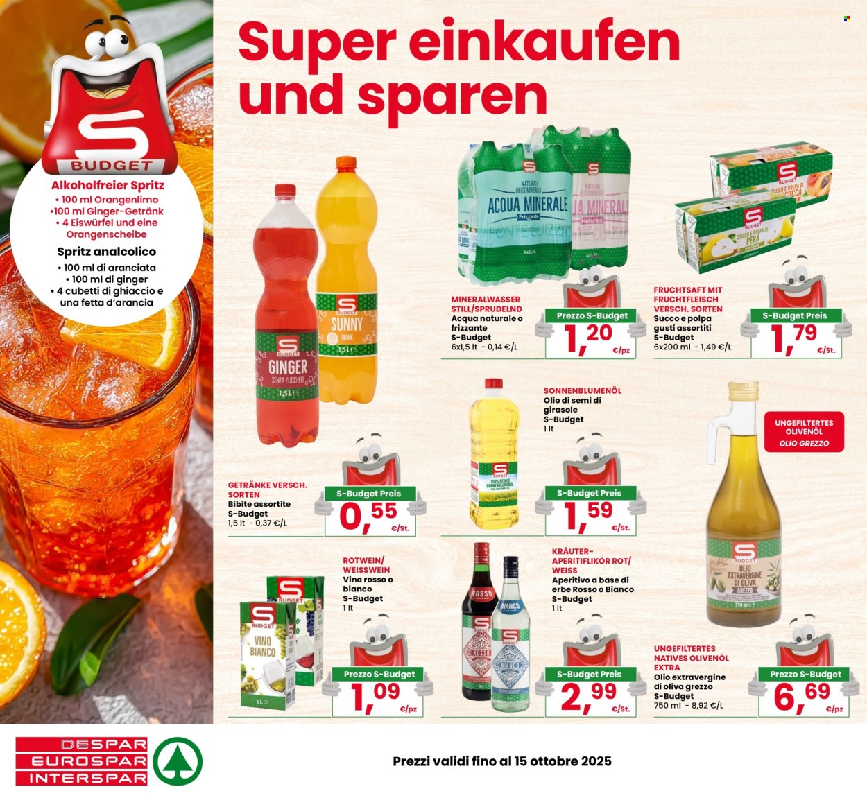 Volantino Eurospar - 18/9/2025 - 15/10/2025. Pagina 4