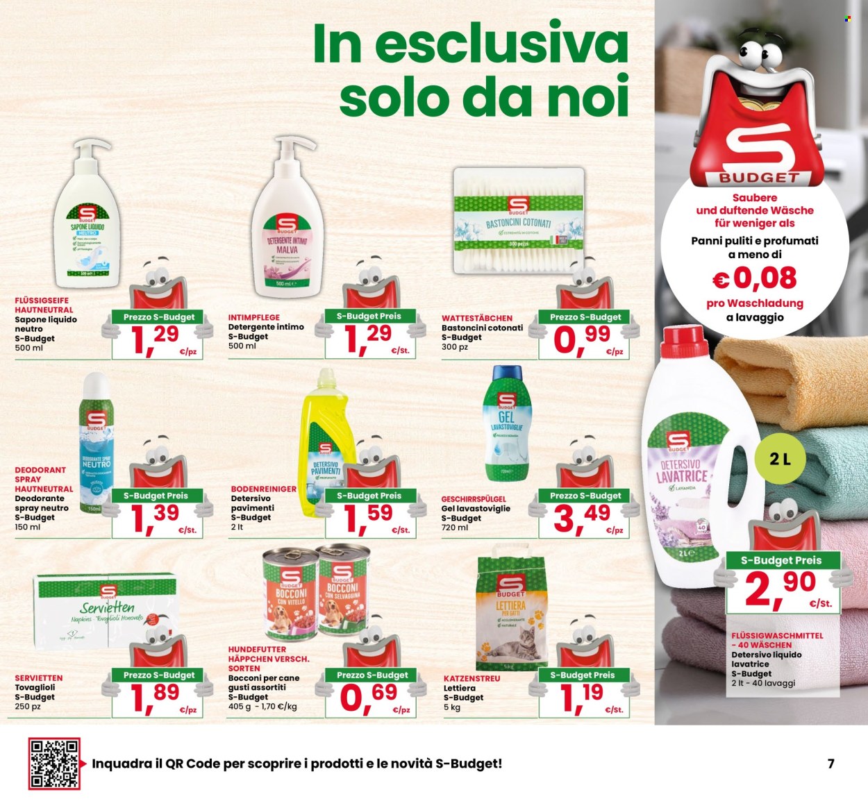 Volantino Eurospar - 18/9/2025 - 15/10/2025. Pagina 7