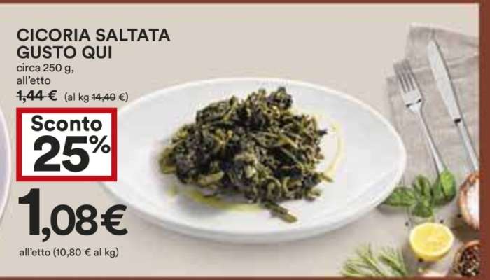 Cicoria Saltata Gusto Qui