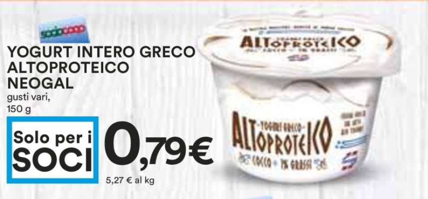 YOGURT INTERO GRECO ALTOPROTEICO NEOGAL