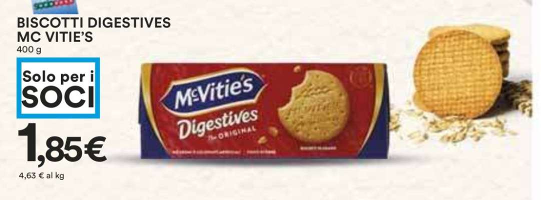 BISCOTTI DIGESTIVES MC VITIE’S
