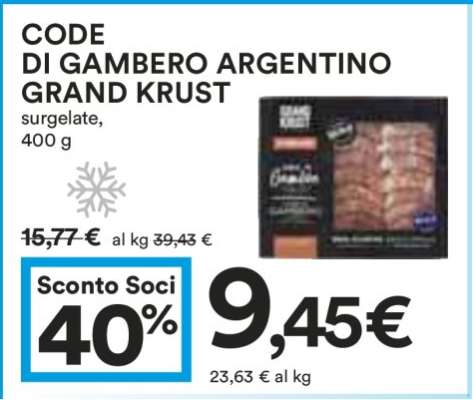 Code di Gambero Argentino Grand Krust