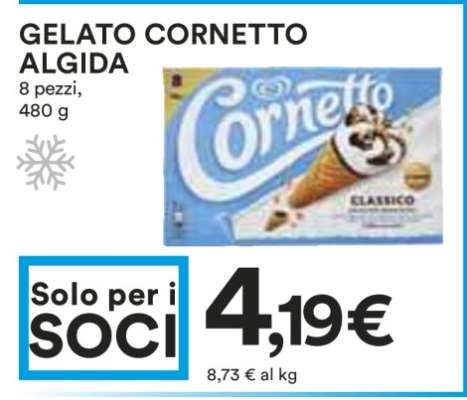 GELATO CORNETTO ALGIDA