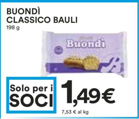 Buondi classico BAULI