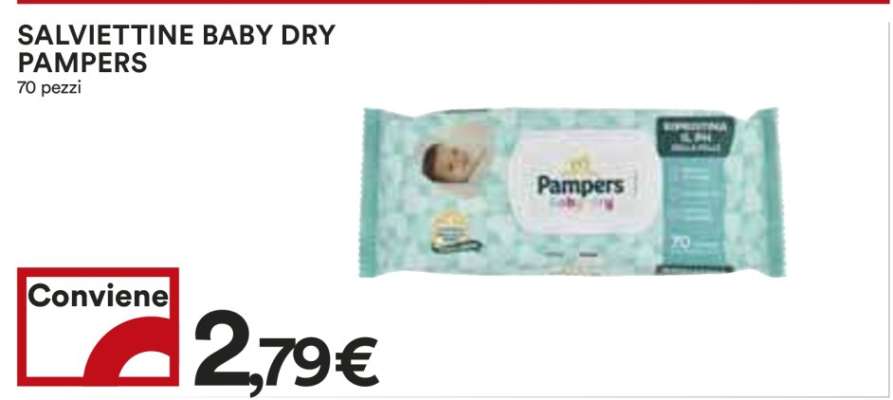 Salviettine Baby-Dry Pampers